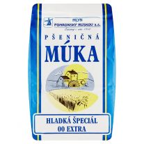 Mlyn Pohronský Ruskov Pšeničná múka hladká špeciál 00 Extra 1 kg