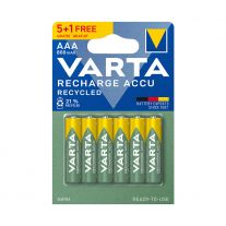 VARTA nabíjecí baterie Recharge Accu Recycled 5+1 AAA 800 mAh R2U