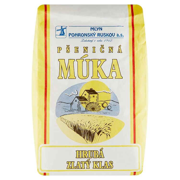 Pšeničná múka hrubá Zlatý klas 1kg - eDELIA.sk