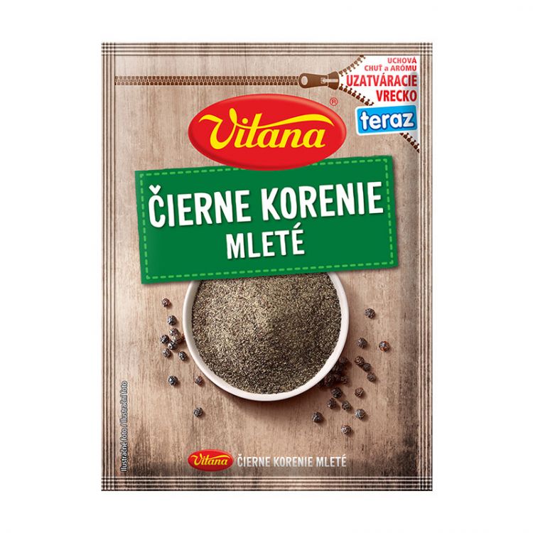 Vitana Čierne mleté korenie 18g