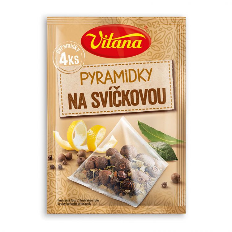 Vitana Pyramídky korenia Sviečková omáčka 20g