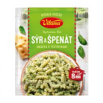Vitana Syr a špenát omáčka s cestovinami 154g