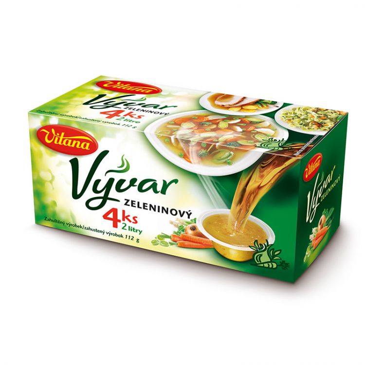 Vitana Vitana Zeleninový vývar 4ks 112g