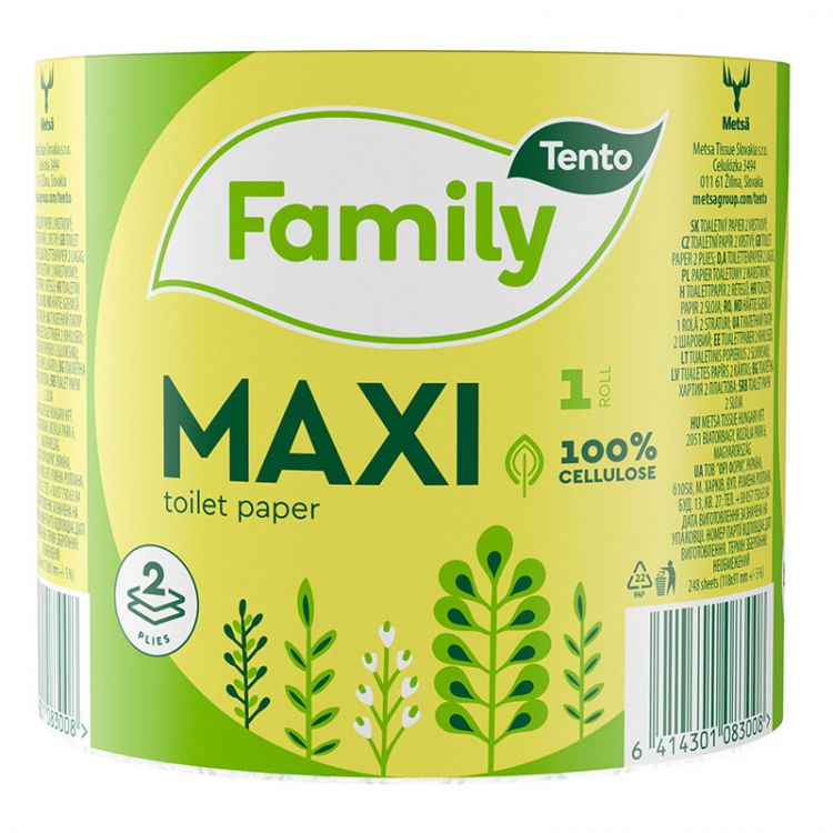 Tento toaletný papier Family Maxi 2 vrst./30 m