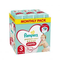 PAMPERS Premium pants Monthly Box S3 (144ks)