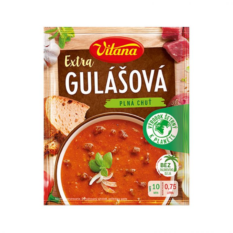 Vitana Extra Gulášová polievka 95g