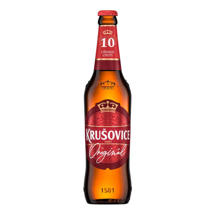 Krušovice Královský originál 10% 500 ml 4,2% alk