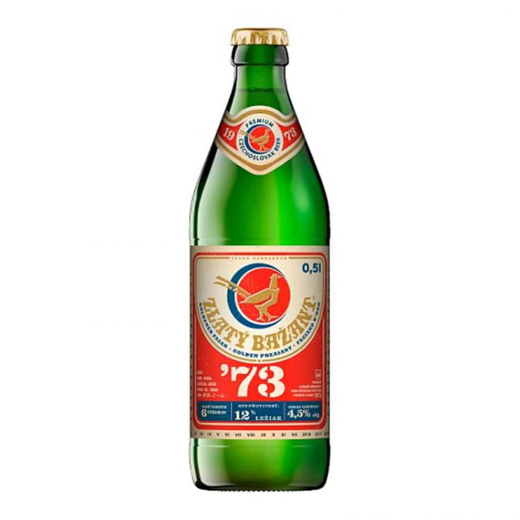 Zlatý Bažant 73 500 ml 4,5% alk.