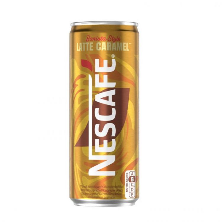 NESCAFÉ BARISTA STYLE Latte Caramel, Ľadová káva, 250 ml