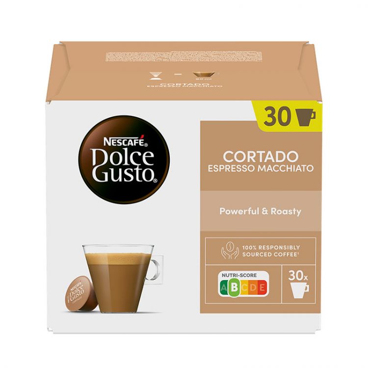 NESCAFÉ Dolce Gusto Cortado - káva v kapsulách - 30 kapsúl v balení
