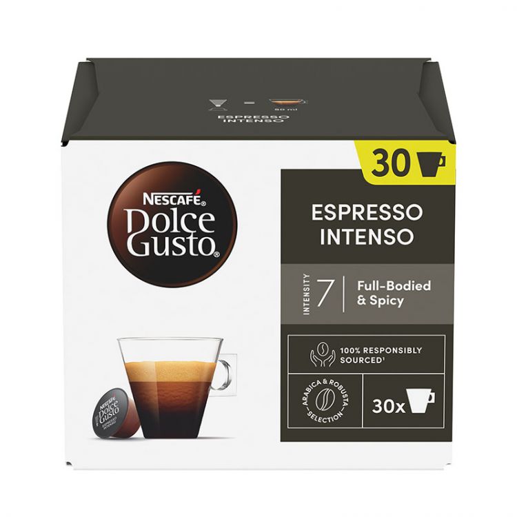NESCAFÉ Dolce Gusto Espresso Intenso - káva v kapsulách - 30 kapsúl v balení