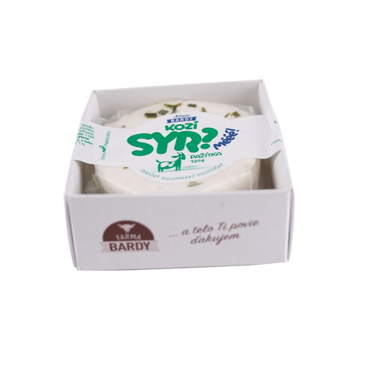 BARDY Kozí syr pažítka120 g