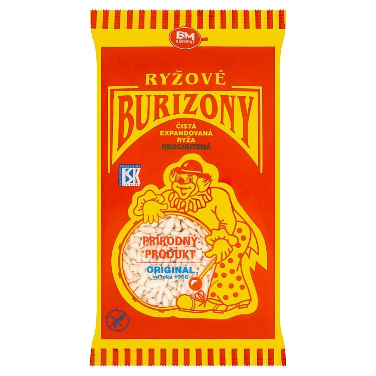 BM Kávoviny Ryžové burizony neochutené 70 g - eDELIA.sk