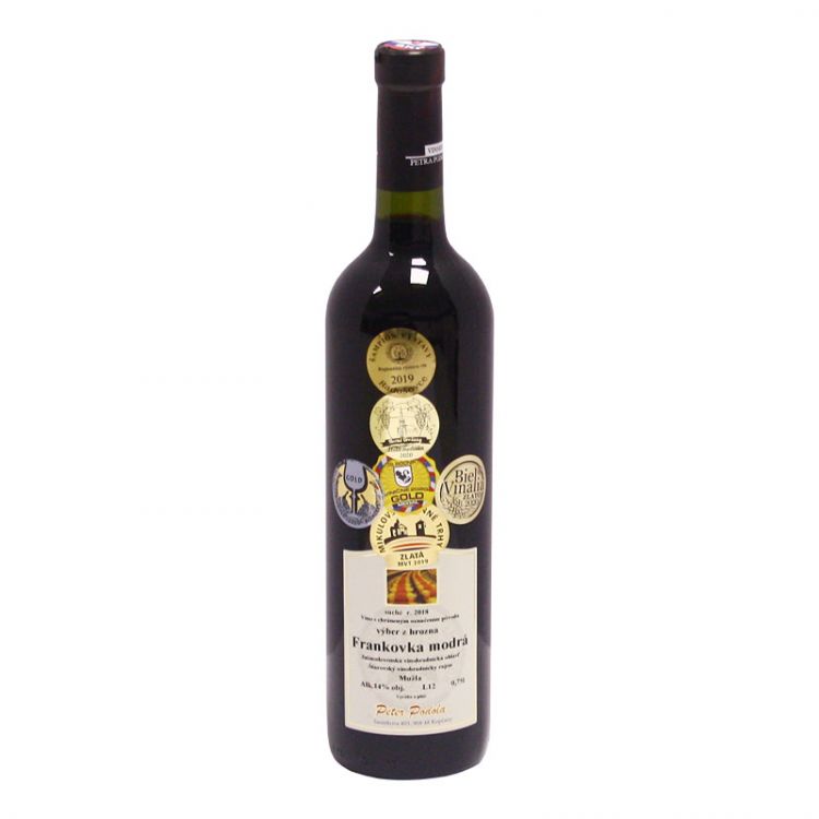 Peter Podola Frankovka modrá 0,75 l, r.2021