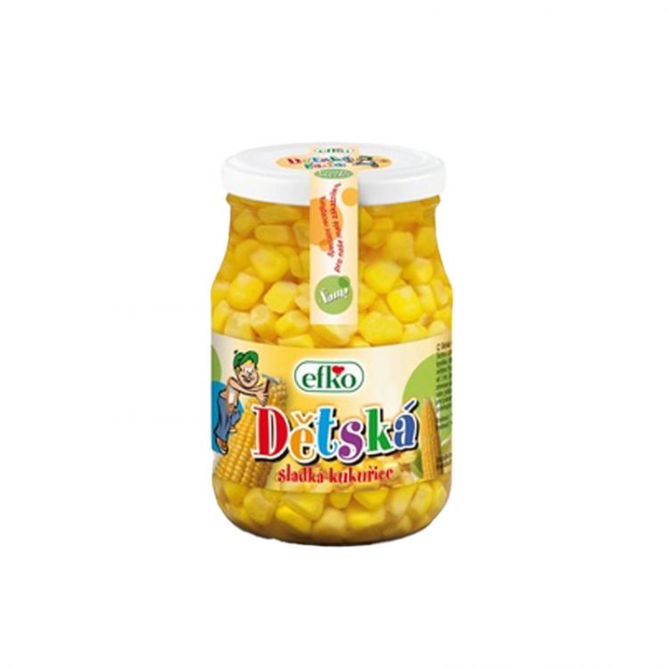 Efko Detská sladká kukurica 330g