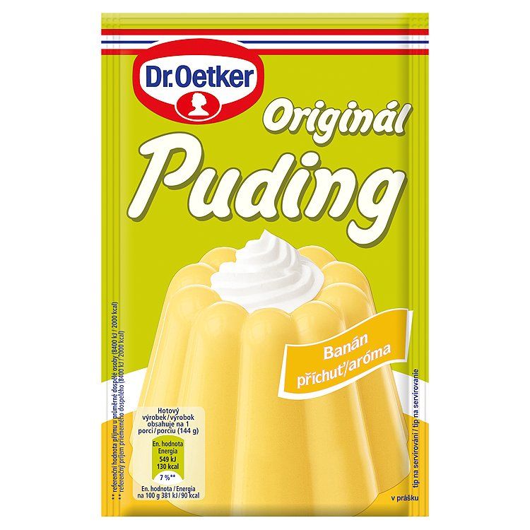 Dr.Oetker Puding banánový 38 g