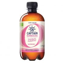 Kapitán Kombucha ZERO Malina 400 ml