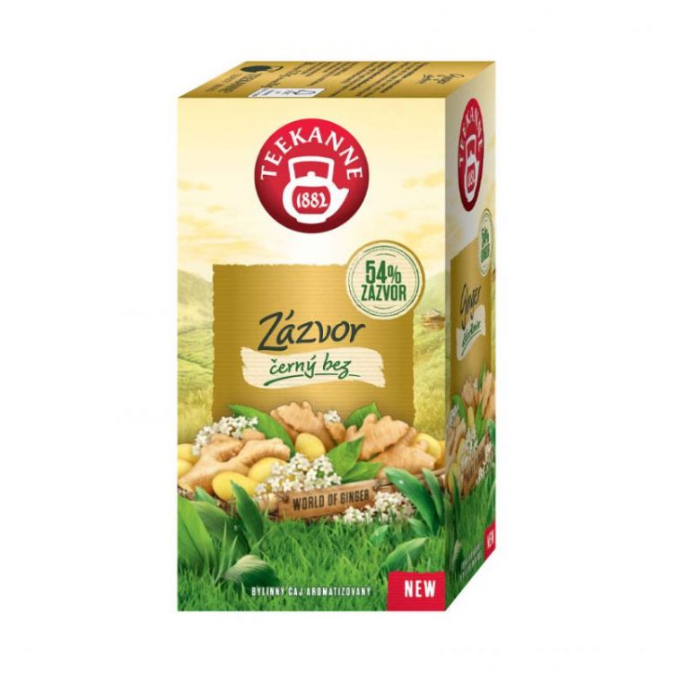 TEEKANNE Zázvor čierna baza 35 g