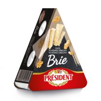 PRÉSIDENT Brie Vlašské orechy 125 g