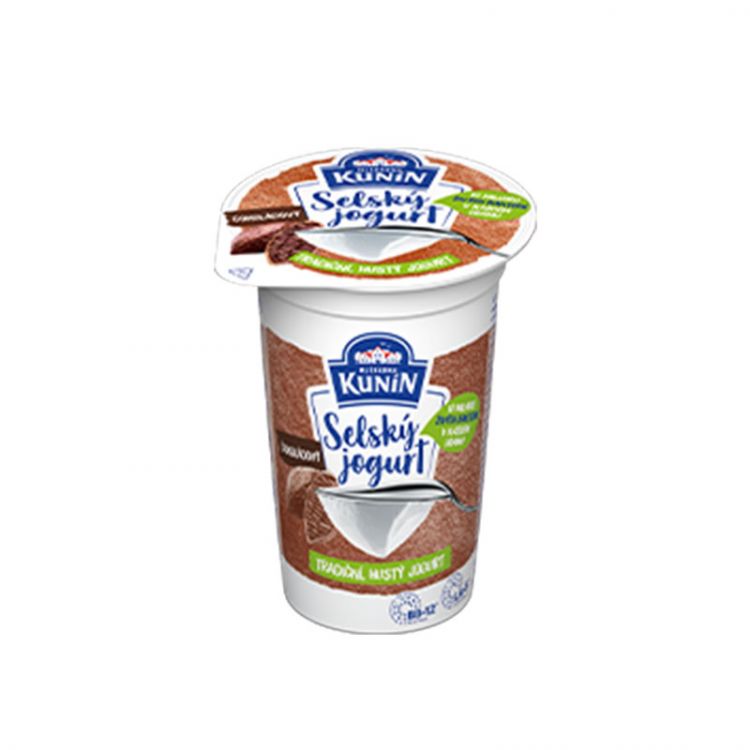 KUNÍN SAMETOVÝ jogurt čokoláda 150 g