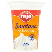 Rajo Smotana na šľahanie 33 % 180 ml