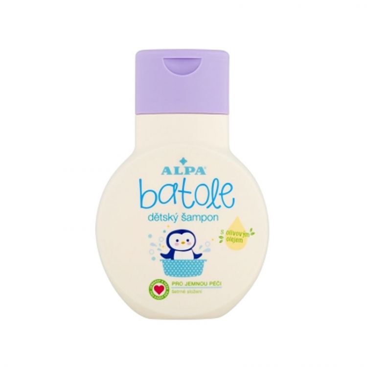 BATOLE detský šampon s olivovým olejom 200 ml