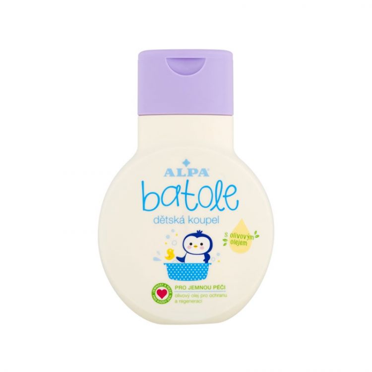 BATOLE detsky kupeľ s olivovým olejom 200 ml