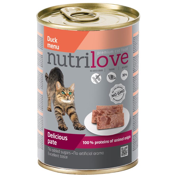 Nutrilove Duck Menu 400g - eDELIA.sk