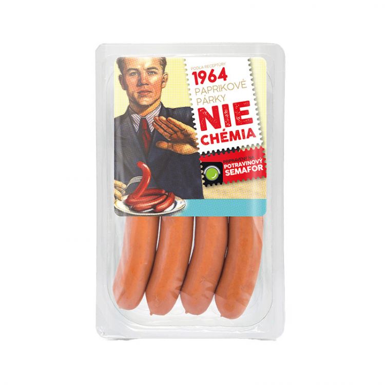 BARON 1964 Paprikové párky 200g