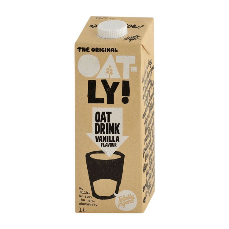 OATLY Ovsený nápoj s vanilkovou príchuťou 1 l