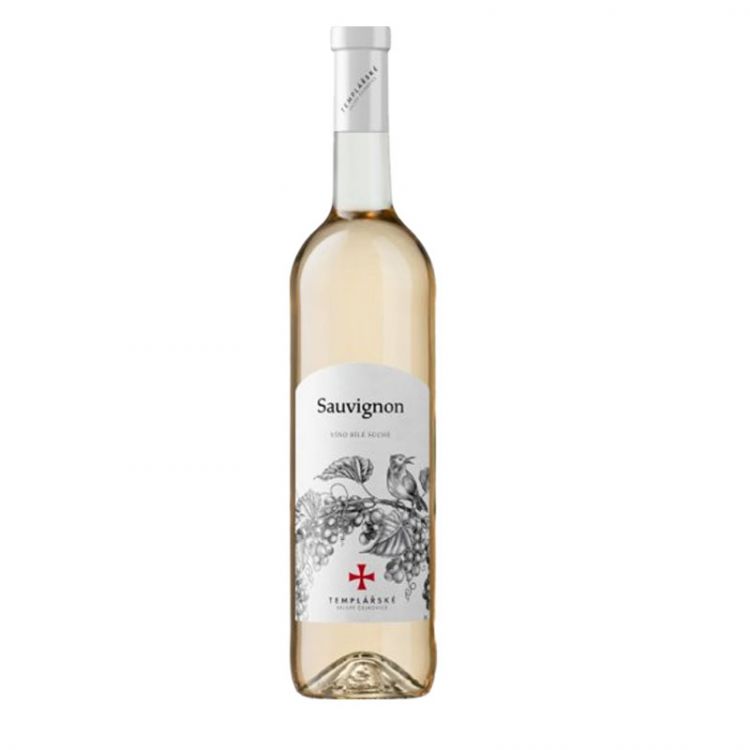 Templářské sklepy Sauvignon akostné 0,75 l