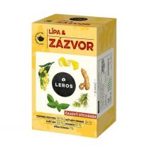 LEROS Čajová chvíľka, LÍPA & ZÁZVOR 20x2 g