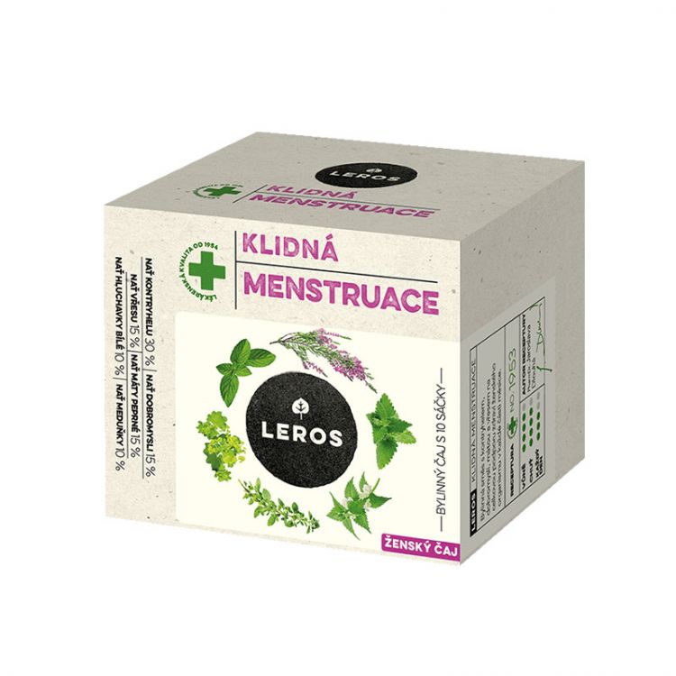 LEROS Pokojná menštruácia 10x1,5 g