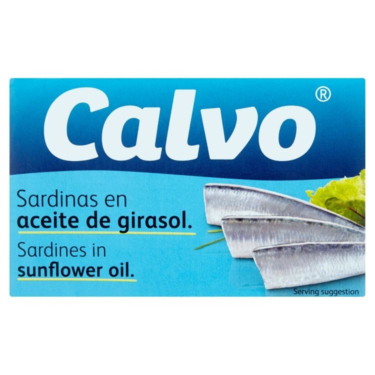 Calvo Sardinky v slnečnicovom oleji 120 g - eDELIA.sk