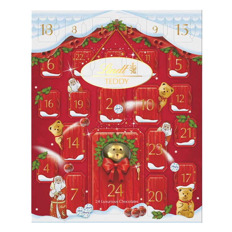 Lindt Teddy Advent Calendar 243g