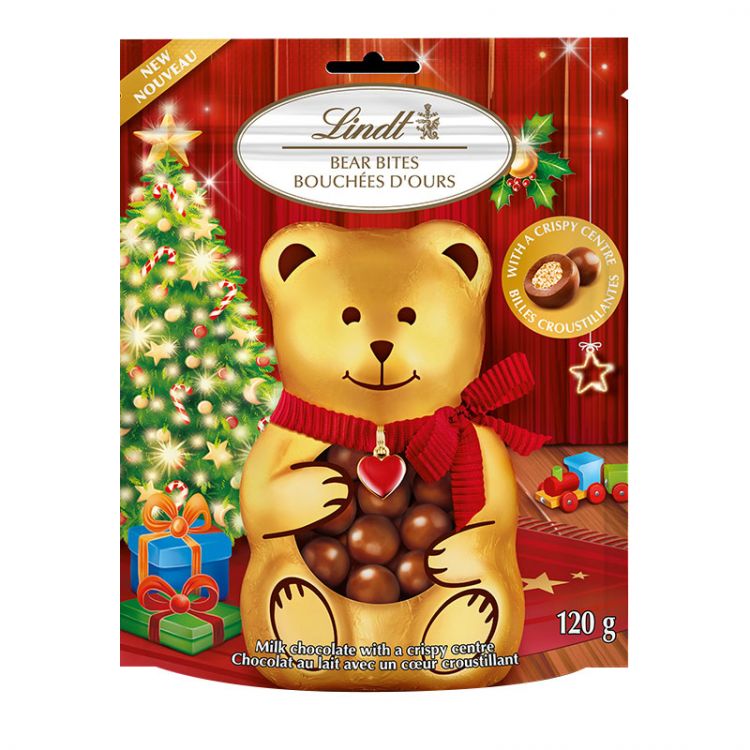 Lindt Teddy Milk Crispy Bites 120g