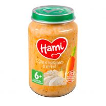 HAMI príkrm Ryža s kuraťom a mrkvou 200 g
