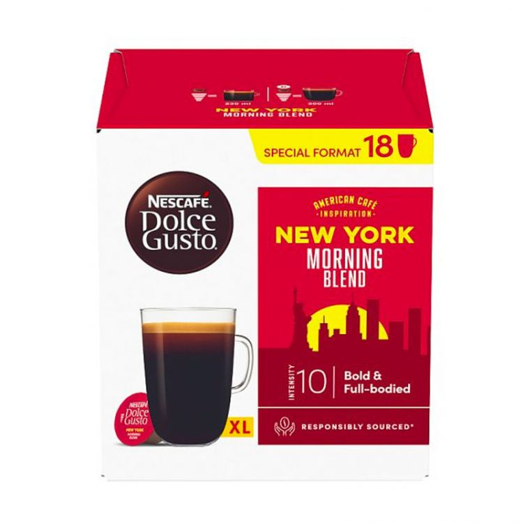 NESCAFÉ Dolce Gusto Grande New York - káva v kapsulách - 18 ks