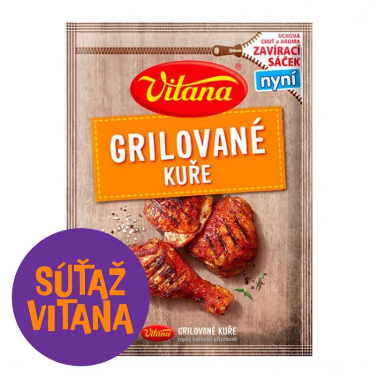 Vitana Grilované kura 25g