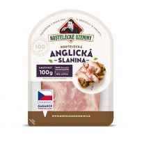 Kostelecké úzeniny Anglická slanina 100g
