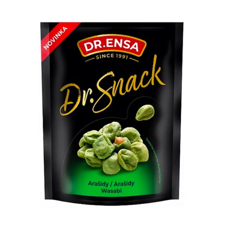 DR.ENSA Arašidy v cestíčku s príchuťou Wasabi 50g