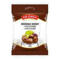 DR.ENSA Hrozienka v čokoláde  (v mliečnej čokoláde) 80g