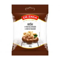 DR.ENSA Kešu v mliečnej čokoláde 80g