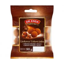 DR.ENSA Lieskovce v mliečnej čokoláde so škoricou 80g