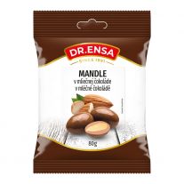 DR.ENSA Mandle v mliečnej čokoláde 80g
