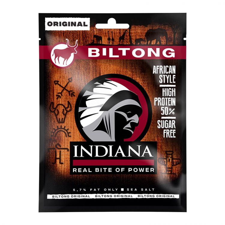Indiana Biltong hovädzie Original 25g