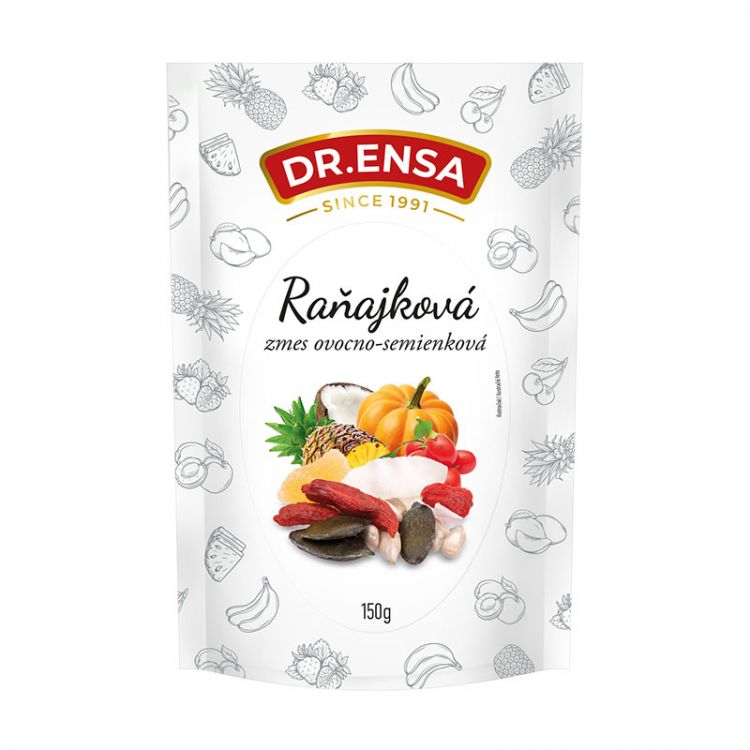 DR.ENSA Zmes raňajková ovocno semienková 150g