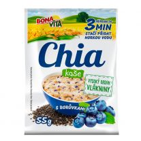 Bonavita Chia kaša ovsená s čučoriedkami 55 g