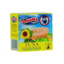 LA MAREA Tuniak v slnečnicovom oleji 80g