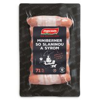 MECOM Miniberner so syrom (s párkom) 250g VB